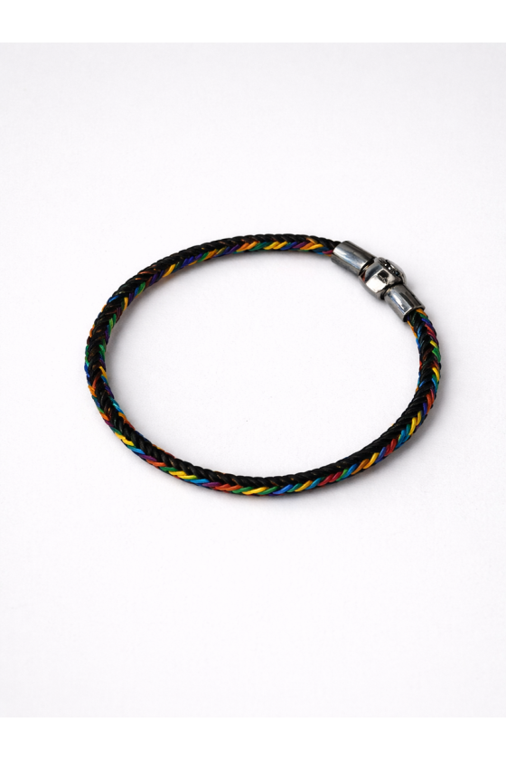 Bracelet tressé magnétique
